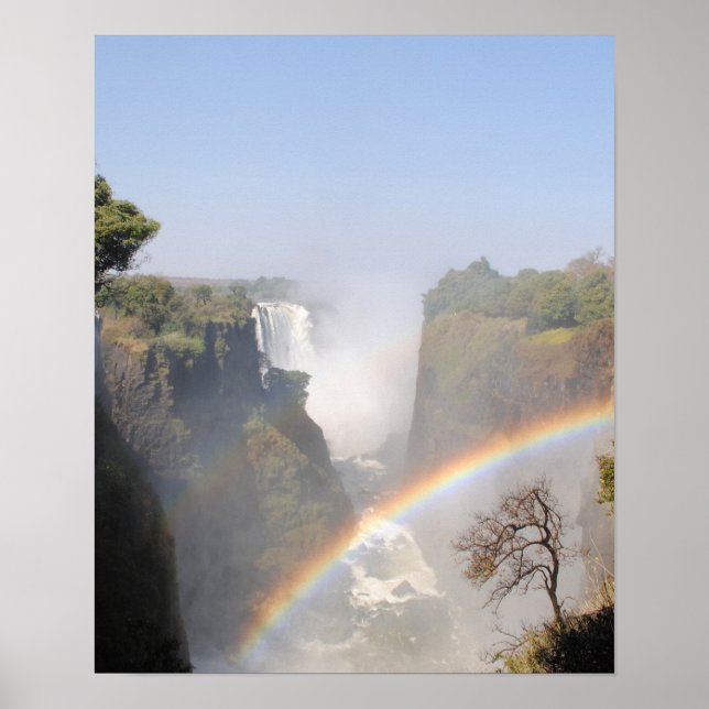 Victoria Falls Rainbow Poster (Front)