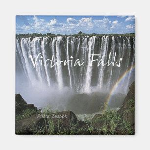 Victoria Falls Travel Souvenir Photo Fridge Magnet