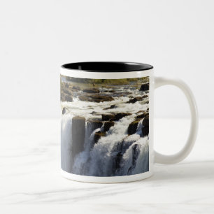 Victoria Falls, Zambesi River, Zambia. 2 Two-Tone Coffee Mug