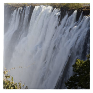 Victoria Falls, Zambesi River, Zambia. Tile