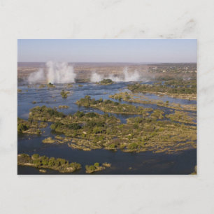 Victoria Falls, Zambesi River, Zambia - Zimbabwe 2 Postcard