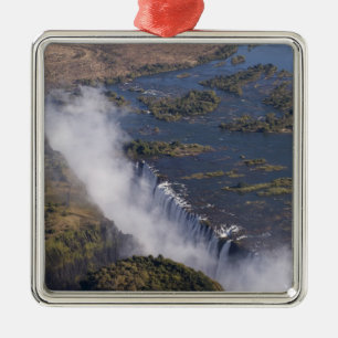Victoria Falls, Zambesi River, Zambia - Zimbabwe Metal Tree Decoration