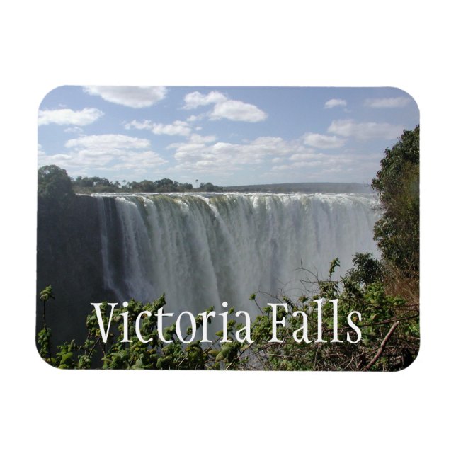 Victoria Falls, Zambi, Zimbabwe Magnet (Horizontal)