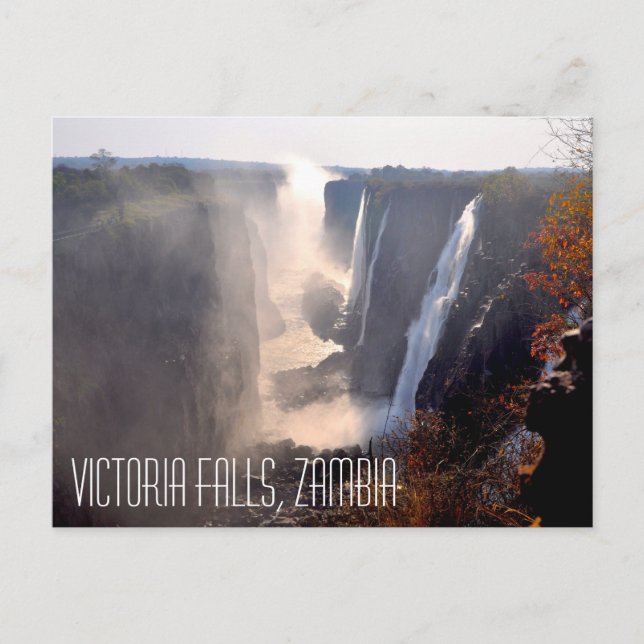 Victoria Falls, Zambia Postcard (Front)