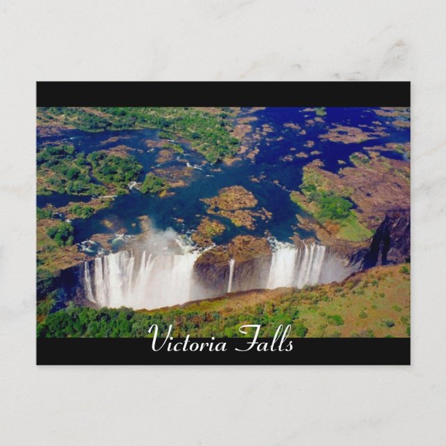 victoria falls zim postcard (Front)