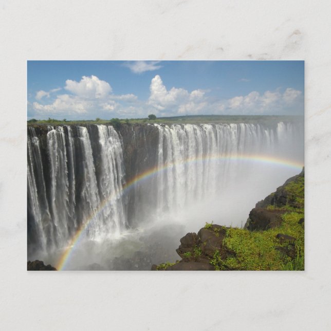 Victoria Falls Zimbabwe Postcard (Front)