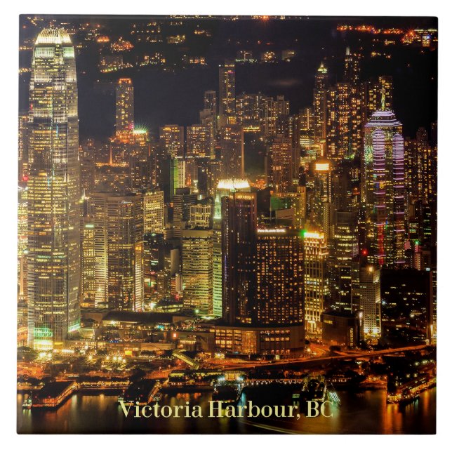 Victoria Harbour, British Columbia Tile (Front)