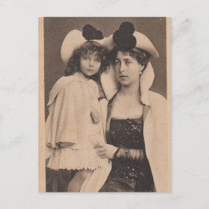 Victoria Melitta & Princess Elisabeth of Hesse Postcard