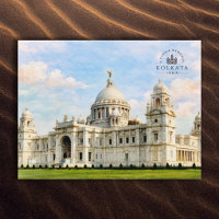 Victoria Memorial, Kolkata, India | Watercolor