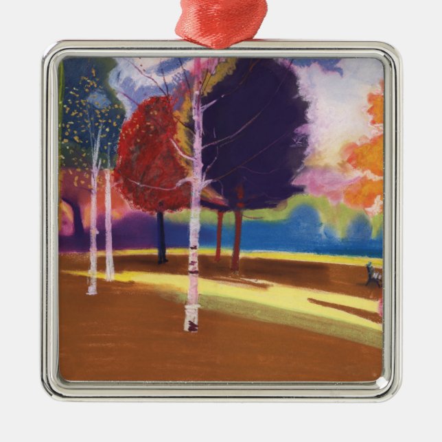 Victoria Park Bath Metal Tree Decoration (Front)