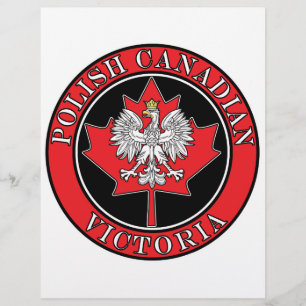 Victoria Round Polish Canadian Leaf Flyer
