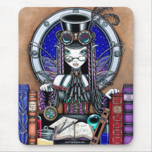 "Victoria" Steam Punk Faerie Mouspad Mouse Pad