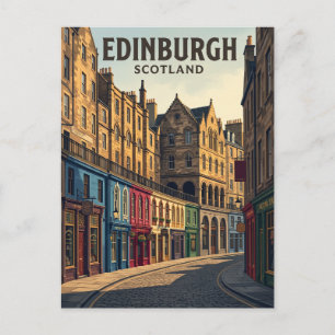 Victoria Street Scotland Postcard