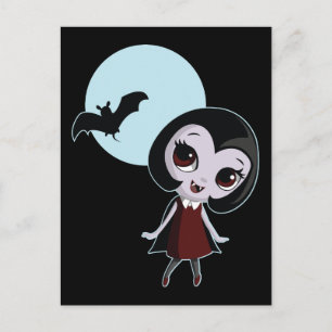 Victoria the Vampire Postcard