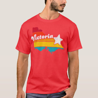 Victoria Vintage Distressed Souvenir T-Shirt