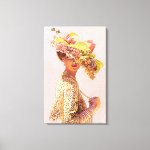 "Victoria" Wrapped Canvas Print