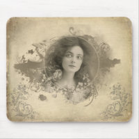 Victorian Actress Miss Doro Mousepad