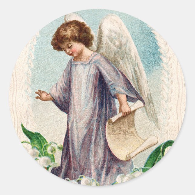 Victorian Angel Stickers (Front)