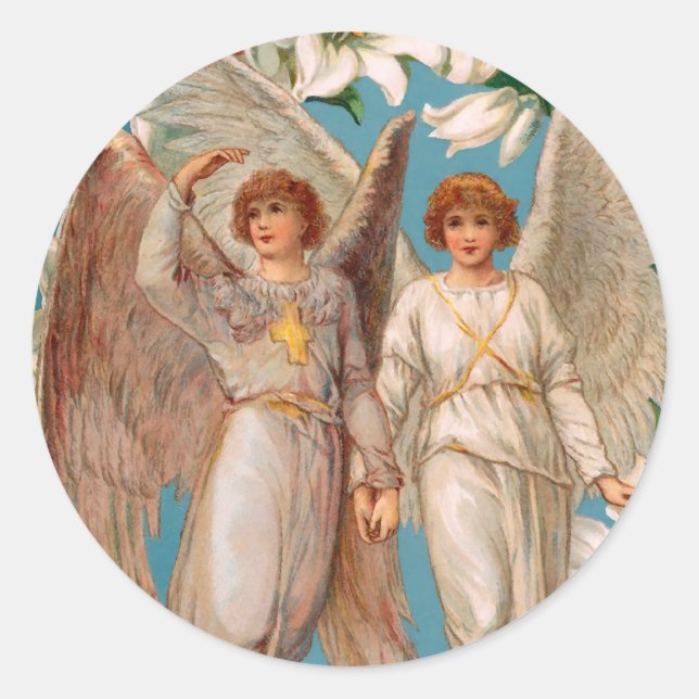 Victorian Angel Stickers (Front)