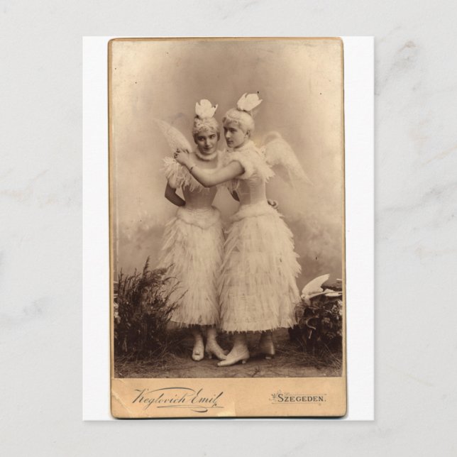 Victorian Angels Postcard (Front)