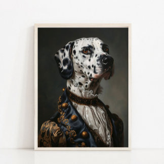 Victorian Animal Portrait, Dressed Dog Prints, Roy Poster