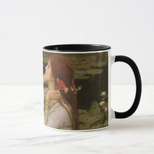 Victorian Art, Ophelia by the Pond by Waterhouse Mug