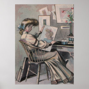 Victorian Artist Poster