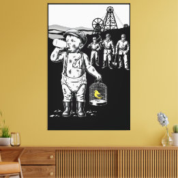 Victorian Baby Coal Miner print