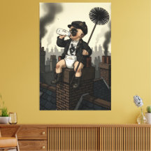 Victorian Baby Funny Chimney Sweep Theme