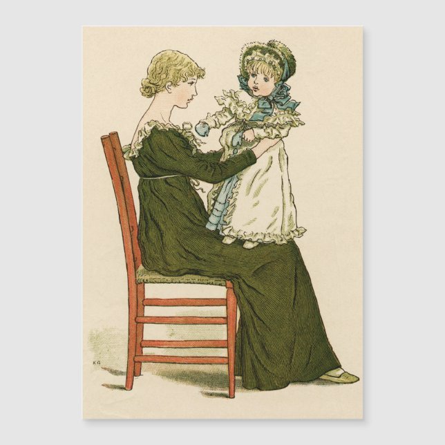 Victorian Baby Greenaway Mother (Front)