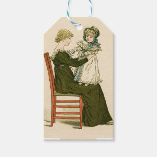 Victorian Baby Greenaway Mother Gift Tags