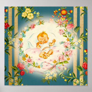 Victorian Baby Poster