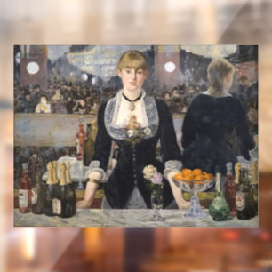 Victorian Barmaid Girl at Folies Bergere, France