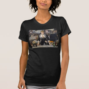 Victorian Barmaid Girl at Folies Bergere, France T-Shirt