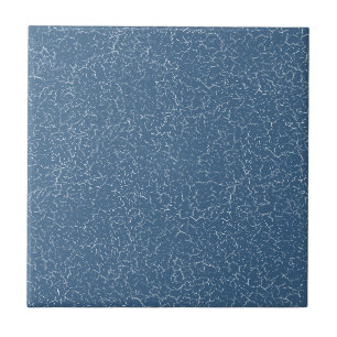 Victorian Blue Crackle Glaze Solid Color Tile