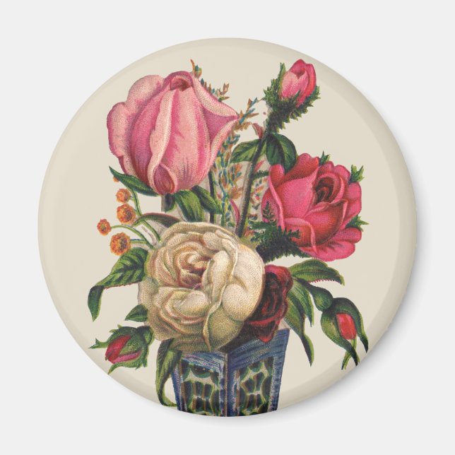 Victorian Bouquet Magnet (Front)