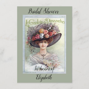 Victorian Bridal Shower Invitation