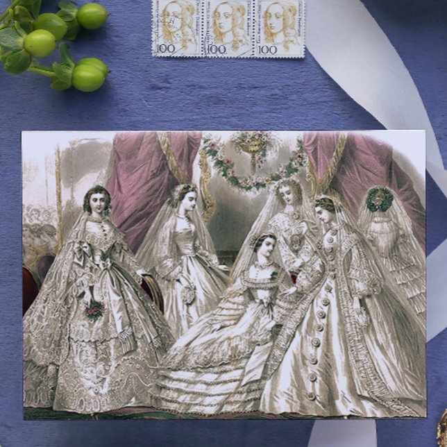 Victorian Brides Postcard (Creator Uploaded)