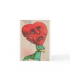 Victorian Broken Heart Valentine's Day Card