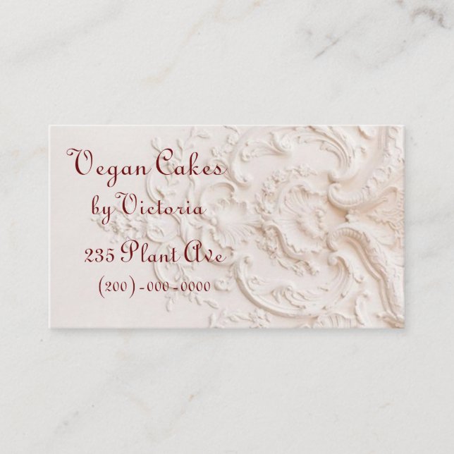 Victorian Business Card (Front)