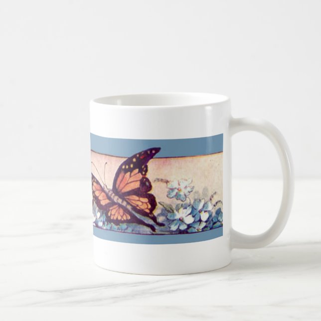 Victorian Butterfly Coffee Mug (Right)