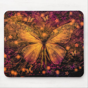 Victorian Butterfly Mouse Pad
