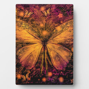 Victorian Butterfly Plaque