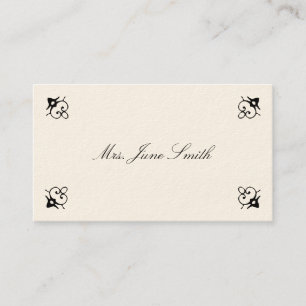 Victorian Calling Cards