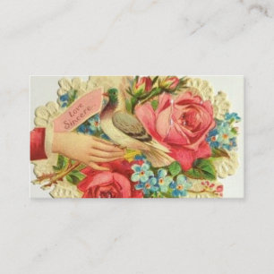 Victorian Calling Cards - Valentine