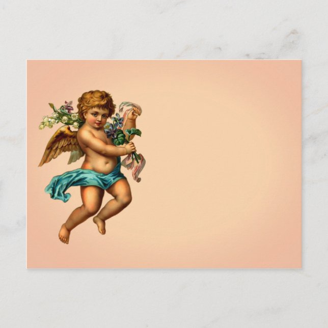 Victorian Cherub Postcard (Front)