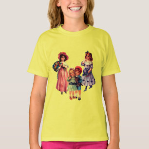 Victorian Children Art T-Shirt