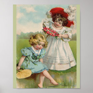 Victorian Children Poster