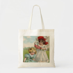 Victorian Children Tote Bag