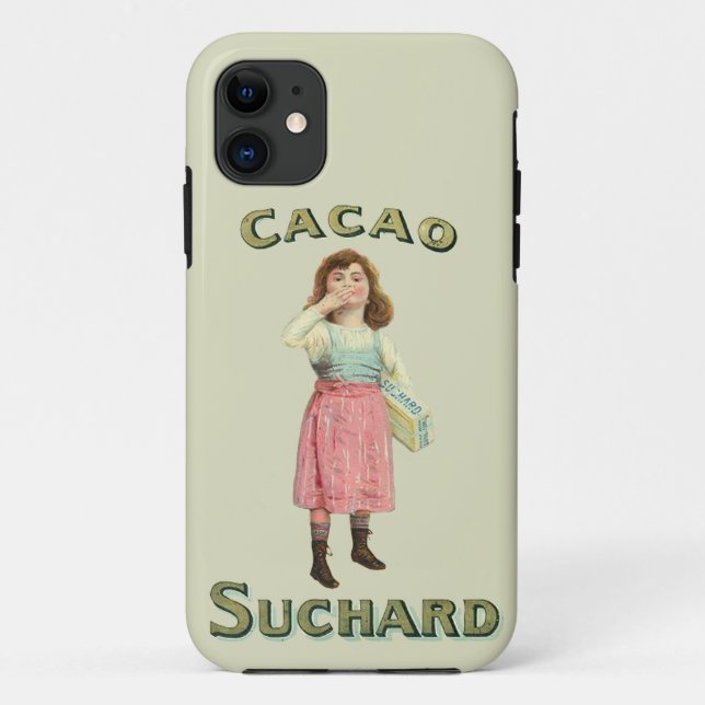 Victorian Chocolate Kiss Girl Sugar Case-Mate iPhone Case (Back)